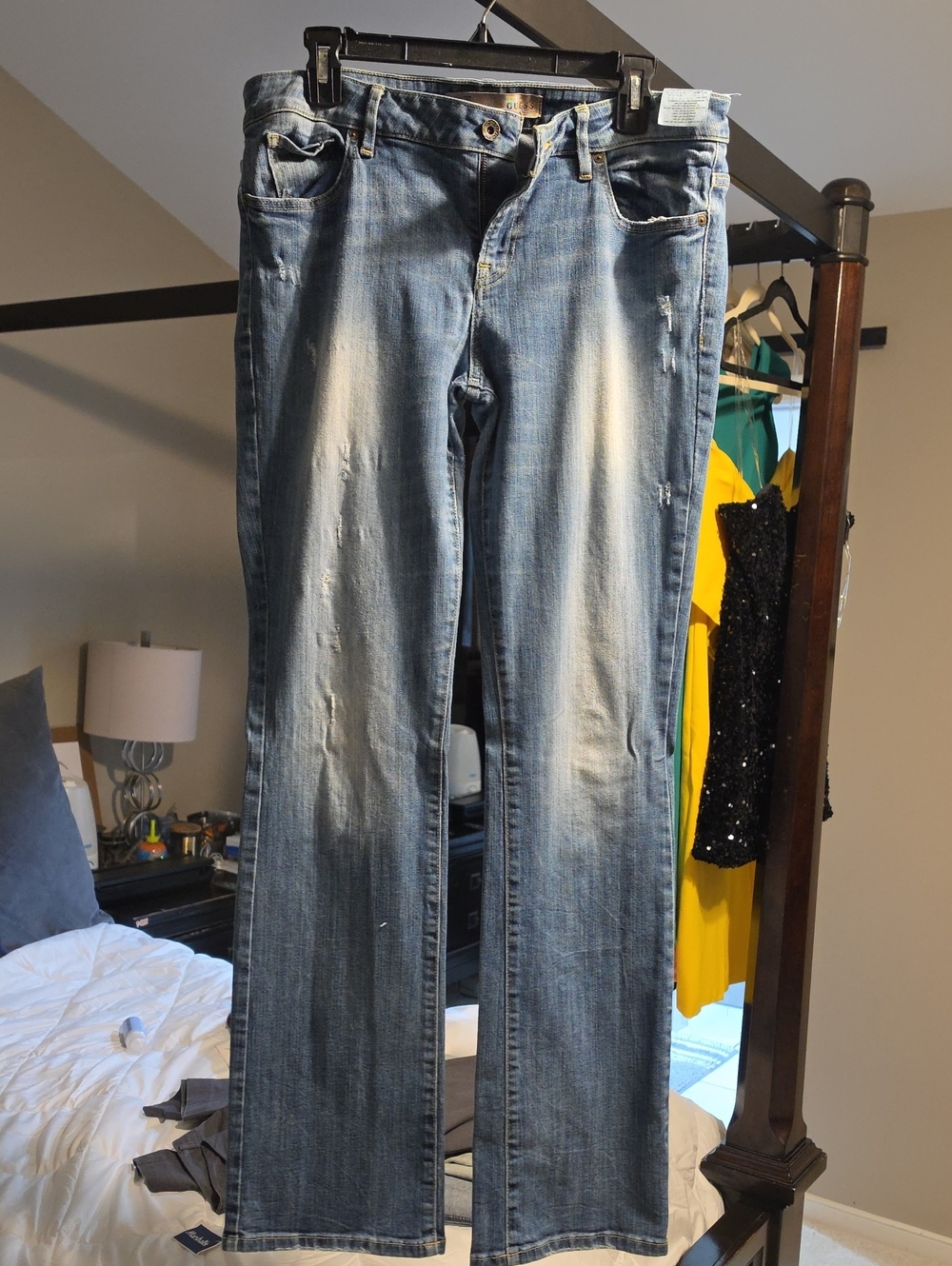 Guess Light Blue Flared Jeans